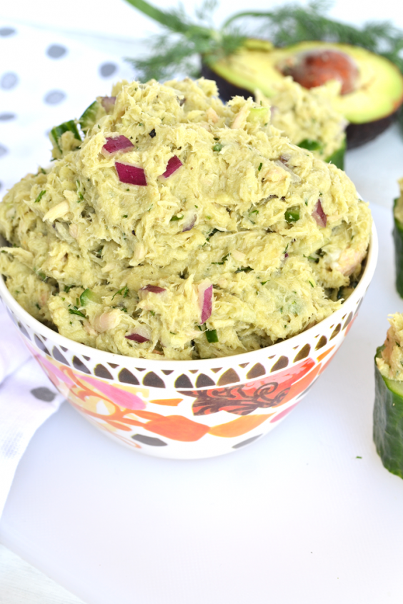 11. Avocado Dill Tuna Salad