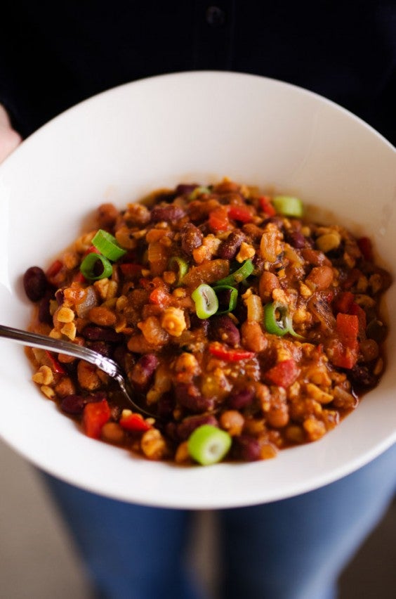 10. Vegan Tempeh Chili
