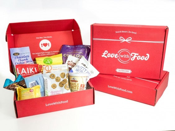 Subscription Box Healthy Snacks: Love With Food