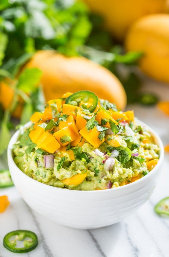 Paleo Mango Lime Guacamole Recipe