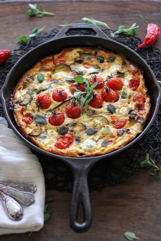 Mediterranean Vegetable Frittata Recipe