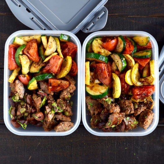 8. Sausage With Summer Squash