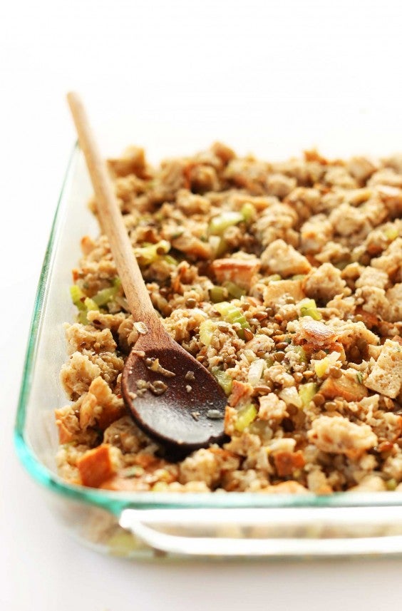1. Simple Vegan Stuffing
