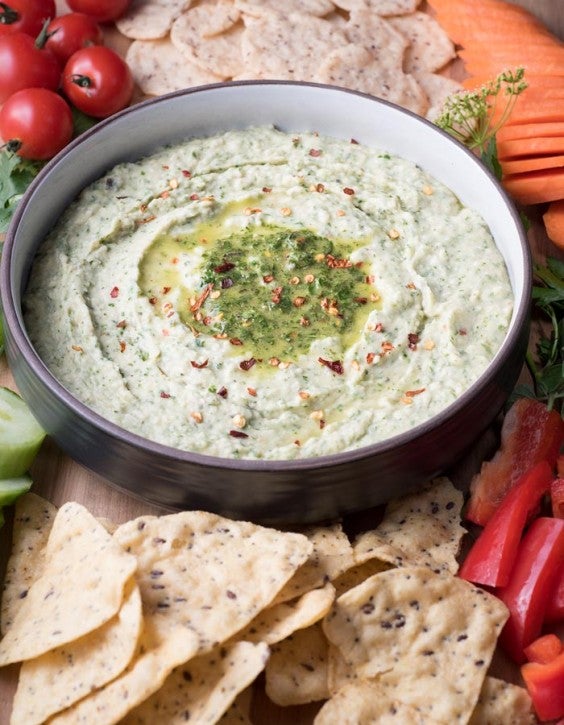 5. Chimichurri White Bean Dip