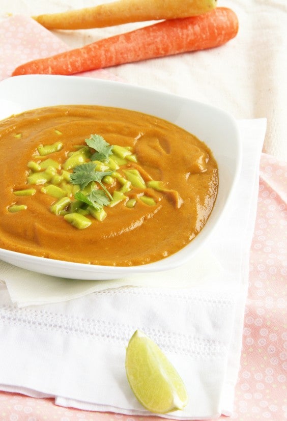 8. Cumin Roasted Carrot and Golden Beet Soup