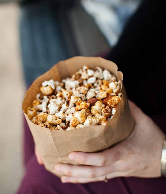 5. Honey Almond Popcorn