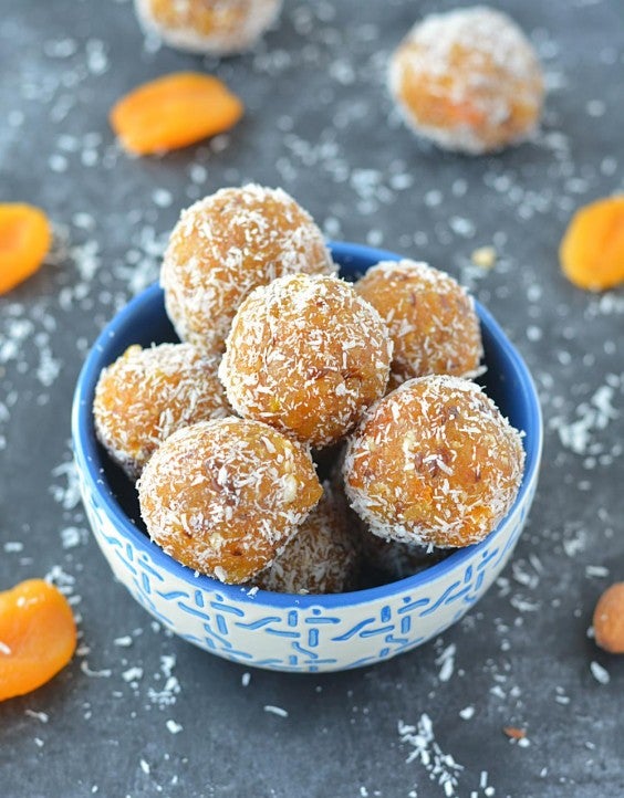 No-Bake Apricot Energy Bites