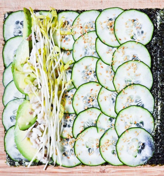 Cooking For Two: Nori Roll With Cucumber and Avocado Recipe