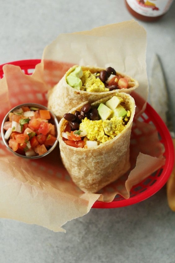 6. Protein-Packed Vegan Breakfast Burrito