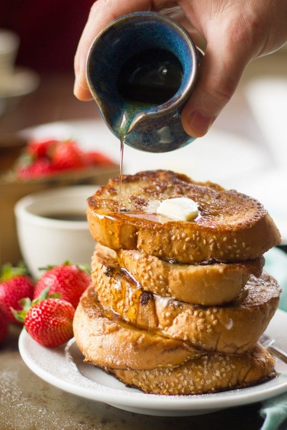 4. Chai Coconut Milk Vegan French Toast