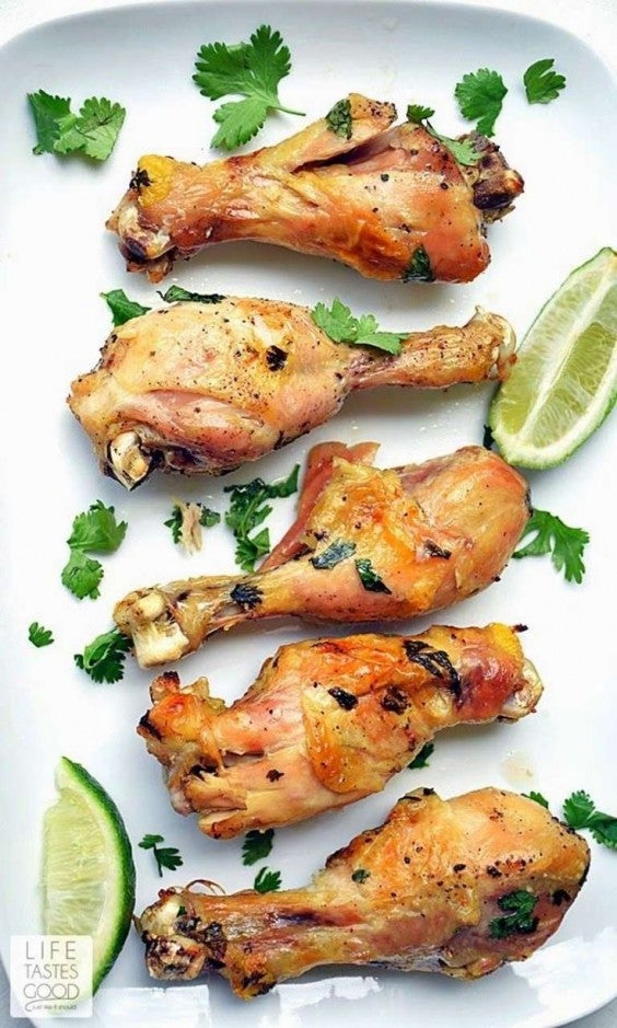 11. Slow Cooker Cilantro-Lime Chicken