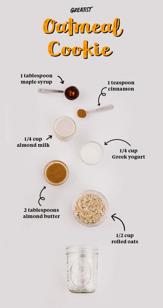 2. Oatmeal Cookie Overnight Oats