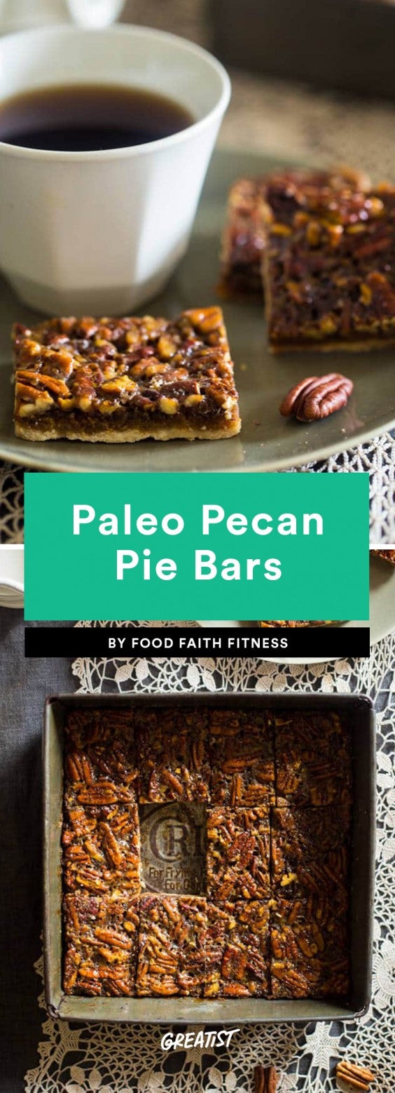 Paleo Pecan Pie Bars