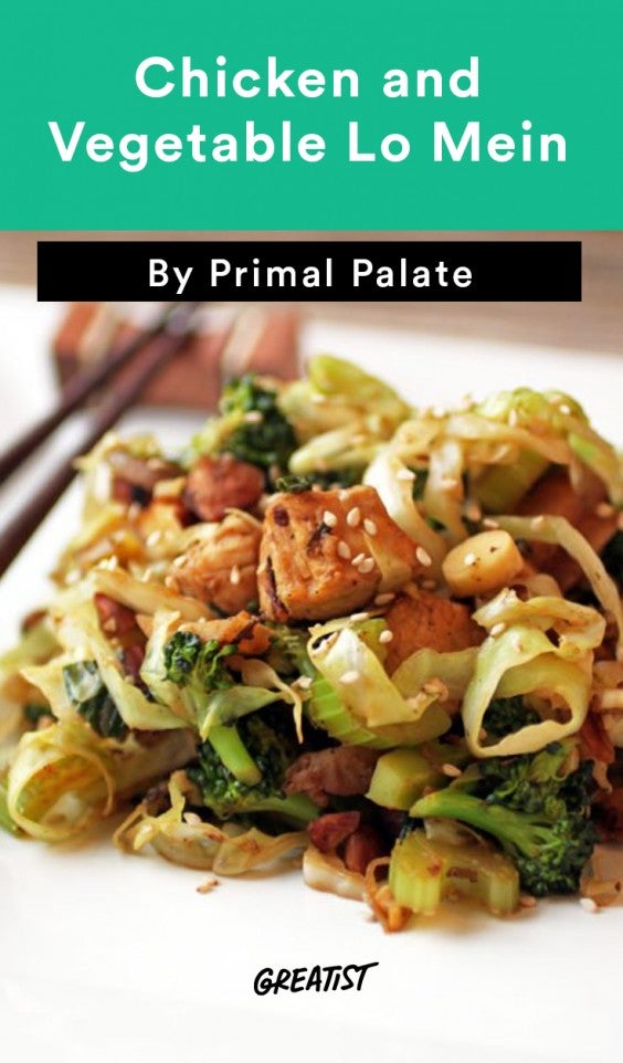 Chicken and Vegetable Lo Mein