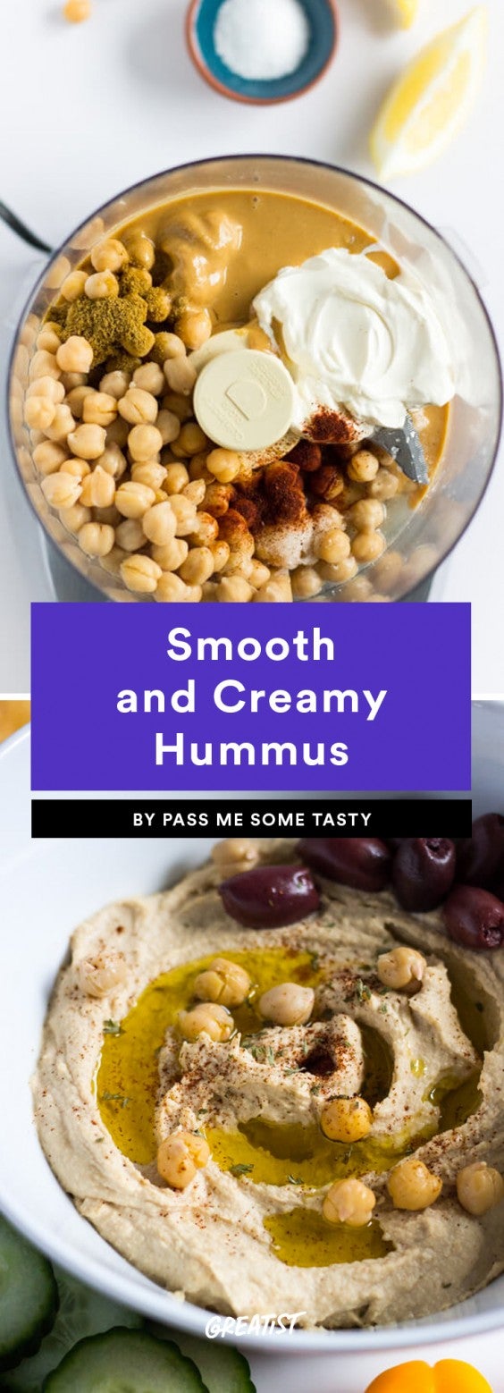1. Smooth and Creamy Hummus