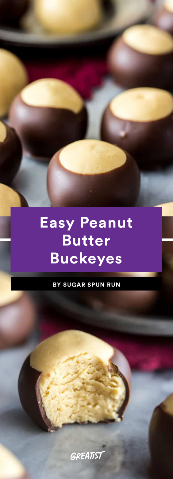 Easy Peanut Butter Buckeye Recipe