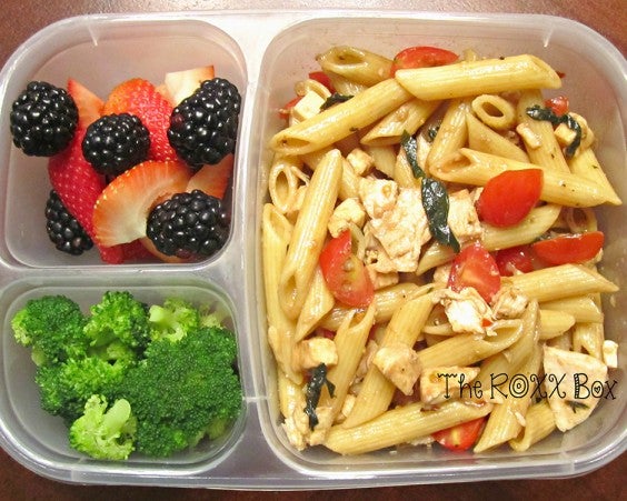 Caprese Pasta Salad With Grilled Chicken