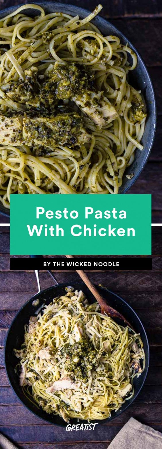 Pesto Pasta with Chicken Recipe