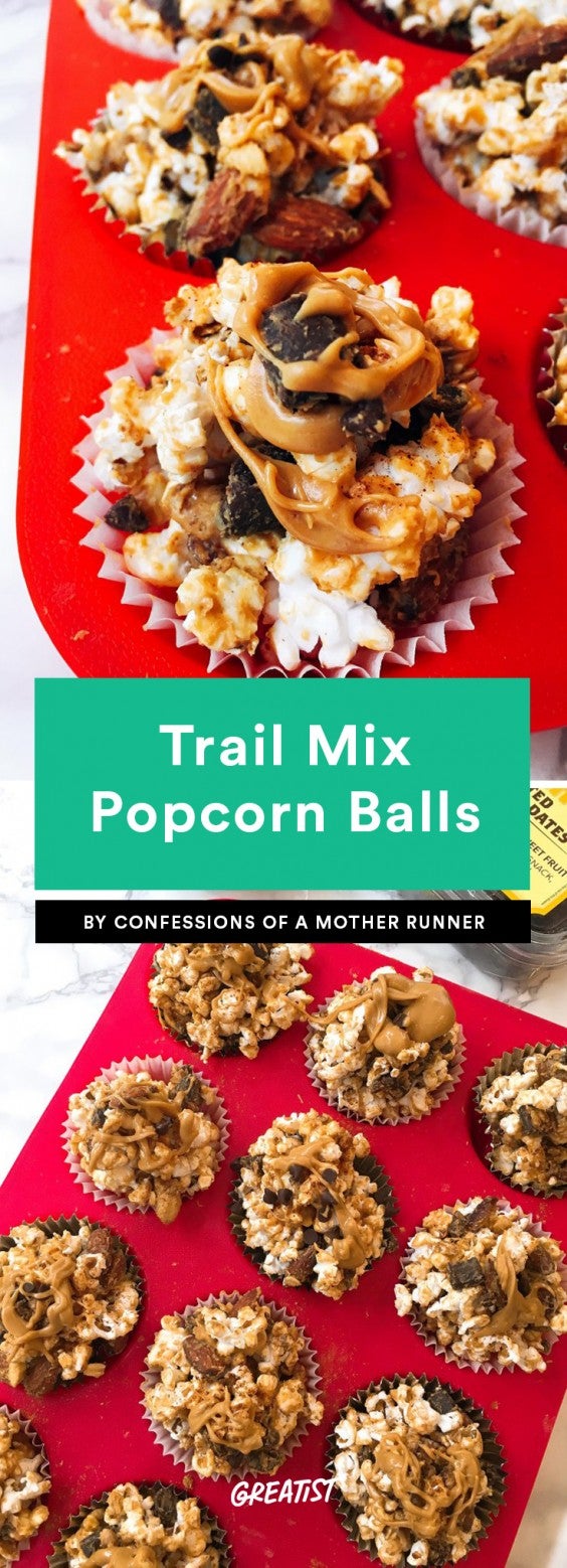 Trail Mix Popcorn Balls