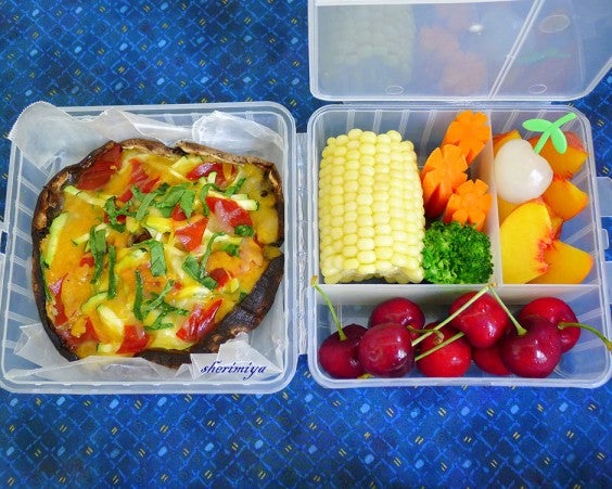 Portobello Pizza Bento