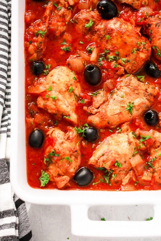 1. Instant Pot Mediterranean Chicken