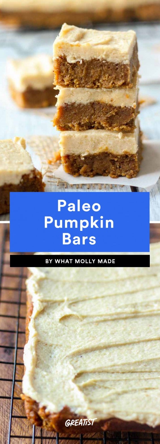Paleo Pumpkin Bars Recipe