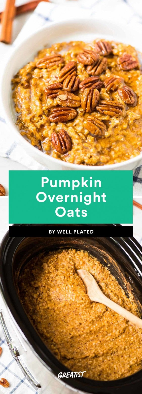 Pumpkin Overnight Oats Recipe