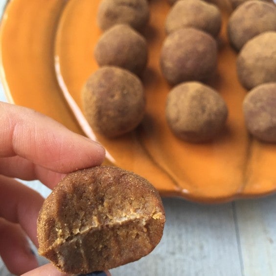 Pumpkin Cinnamon Raisin Balls
