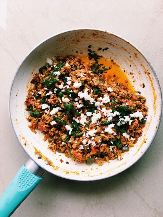 Scrambled Eggs in Caramelized Onions and Paprika Recipe
