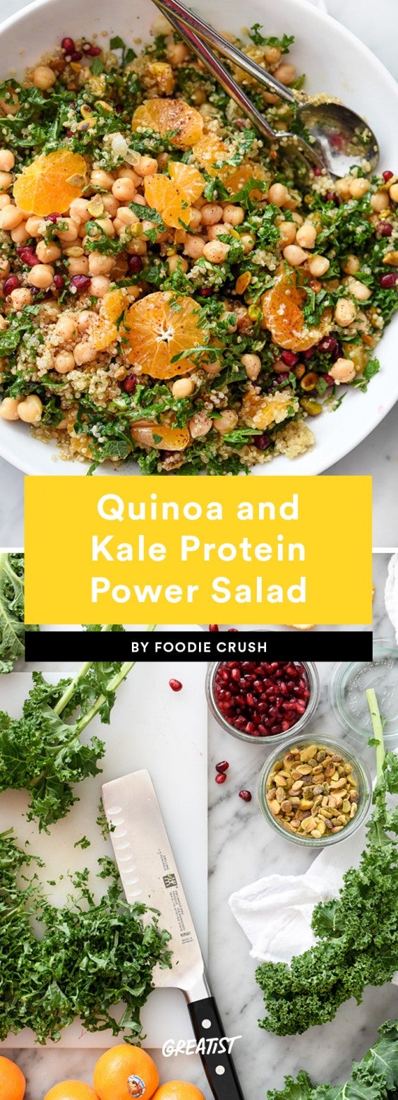 1. Quinoa and Kale Protein Power Salad