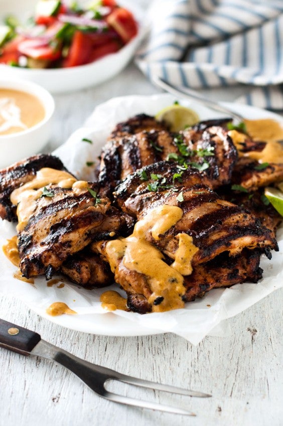 9. Coconut Marinated Grilled Chicken