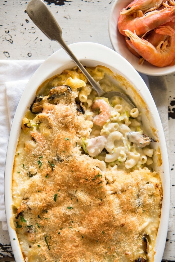 10. Seafood Gratin Pasta Bake