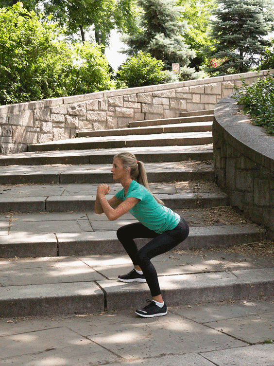 Staggered Squat
