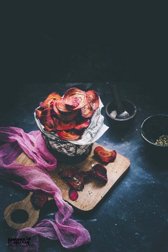 6. Beetroot Chips