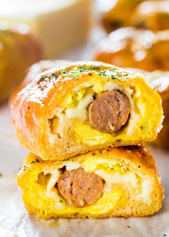 10. Sausage and Egg Breakfast Rolls