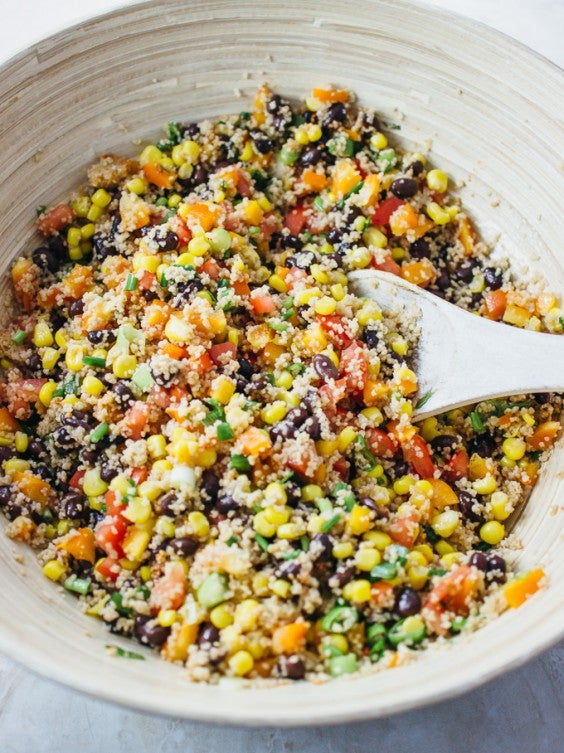 9. Savory Southwest Couscous Salad