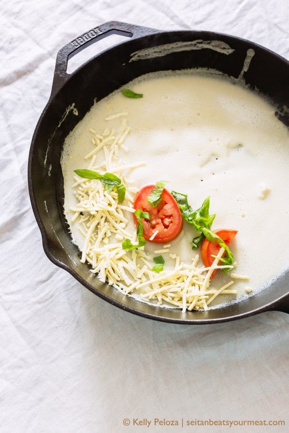 10. Tomato, Basil, and Mozzarella Savory Crepes