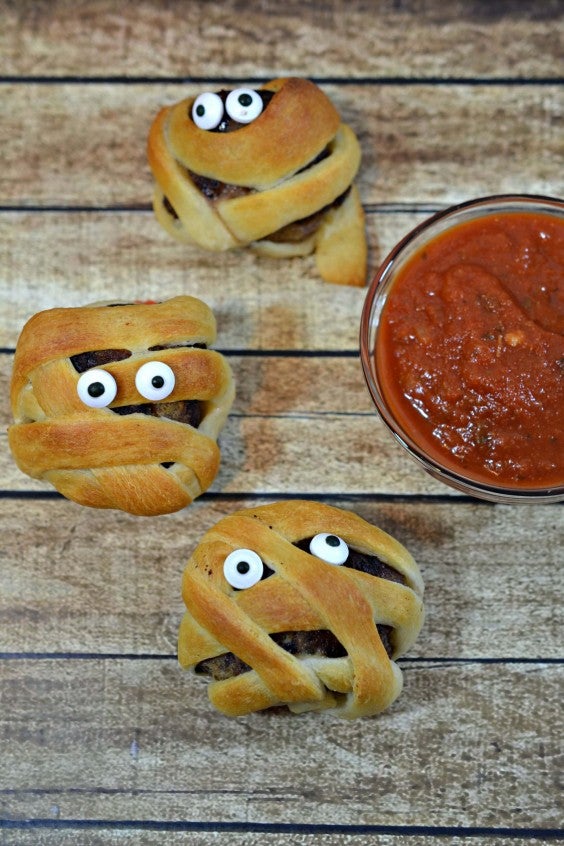 17. Mummy Meatballs