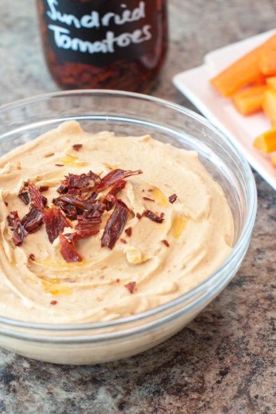 19. Sun-Dried Tomato Hummus