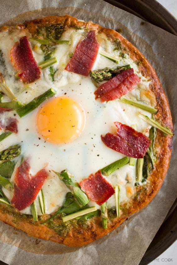 17. Three-Ingredient Oatmeal Pizza Crust