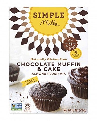 2. Simple Mills Chocolate Muffin and Cake Mix