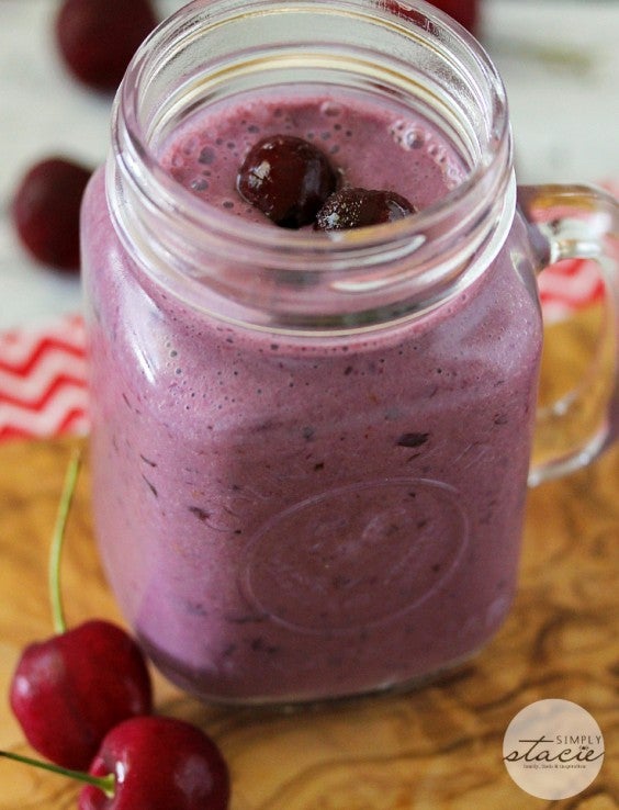 22. Cherry Vanilla Smoothie