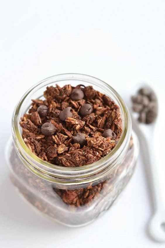 7. Skinny Chocolate Granola With Chia