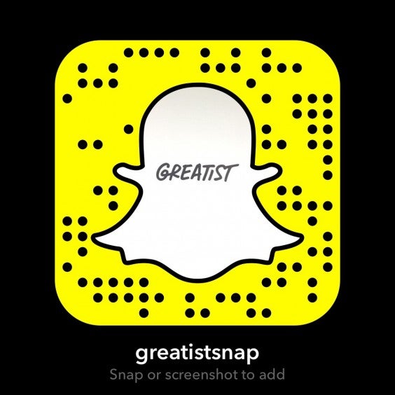 Greatist on Snapchat