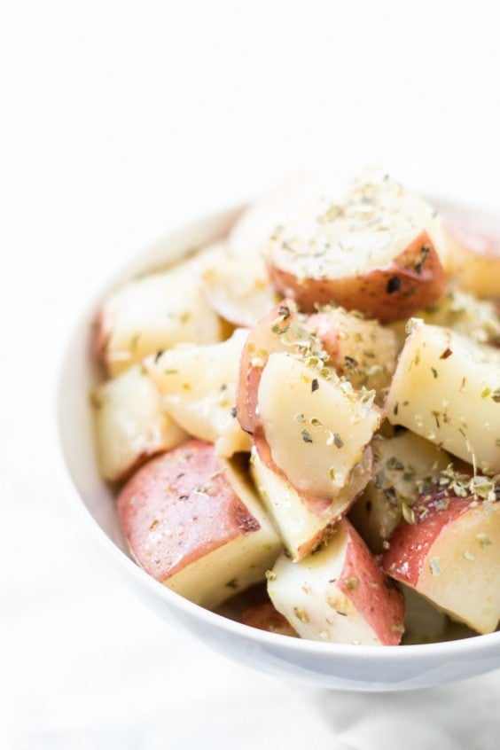 8. Instant Pot Greek Lemon Potatoes