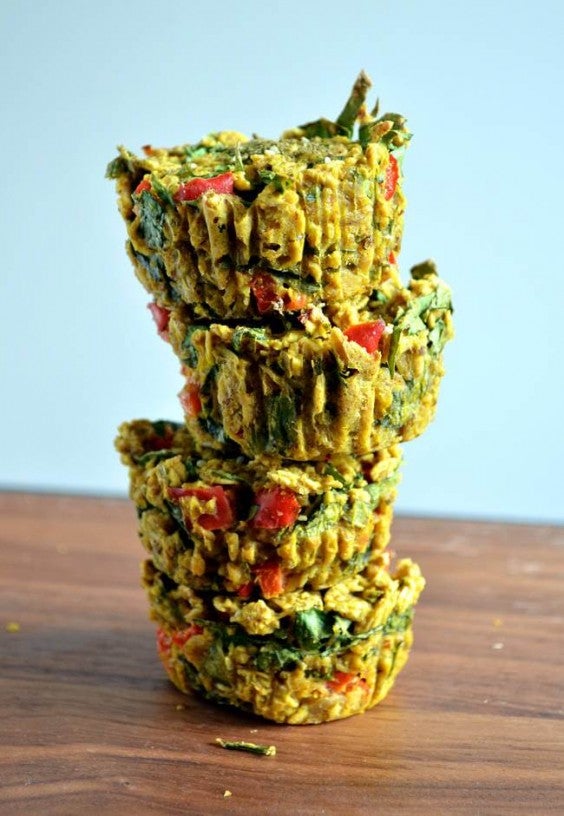 6. Savory Breakfast Baked Oatmeal Cups