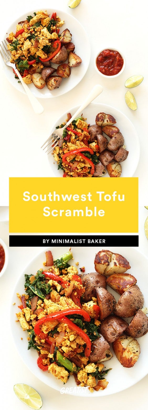 1. Southwest Tofu Scramble