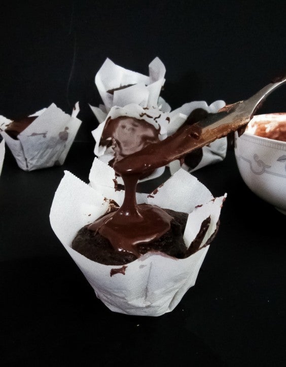 5. Healthier Chocolate Cupcakes
