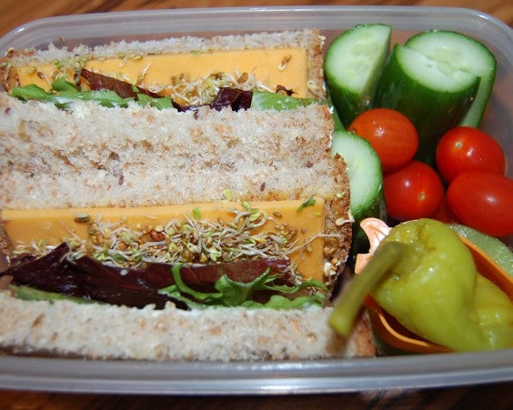 Sprouted Grain Sandwich Bento