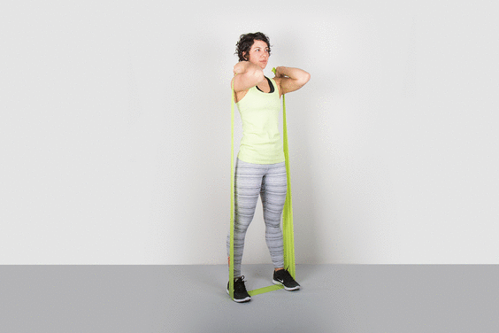 33 Resistance Band Exercises Legs Arms Abs Back Chest